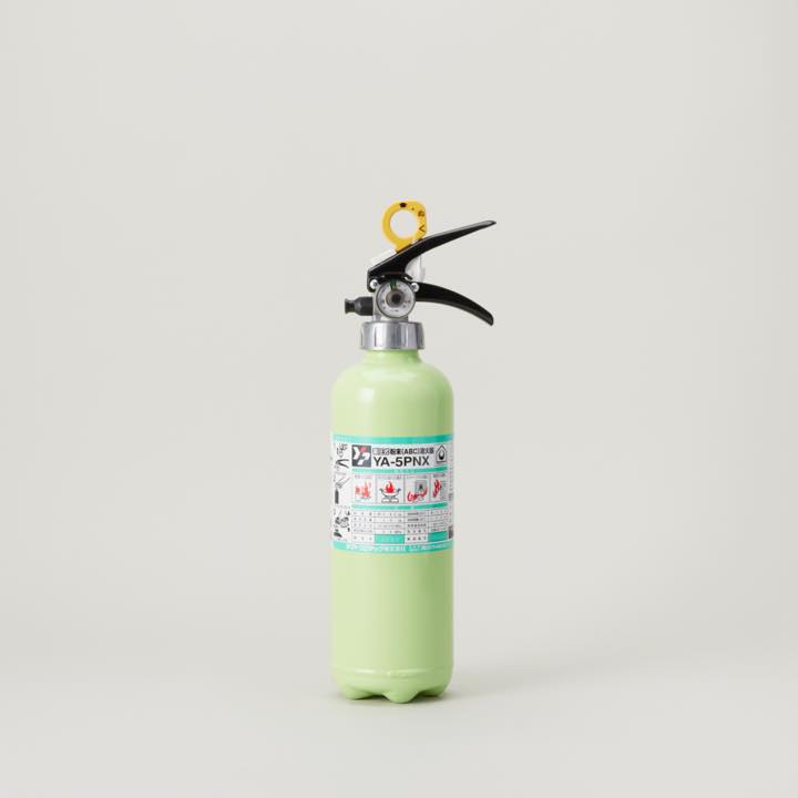 住宅用粉末消火器 YA-5PNX(リサイクルシール付き)