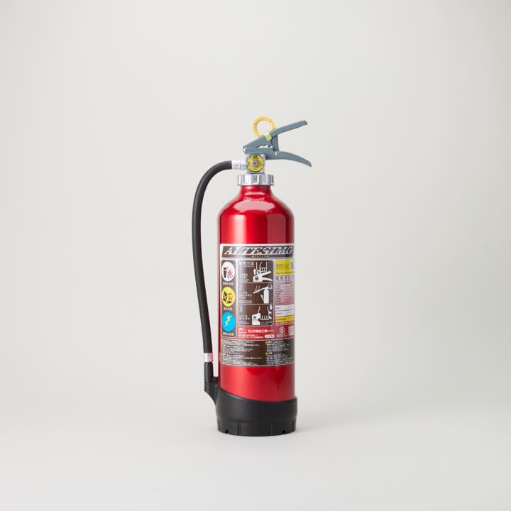 蓄圧式粉末消火器 MEA10D(リサイクルシール付き)