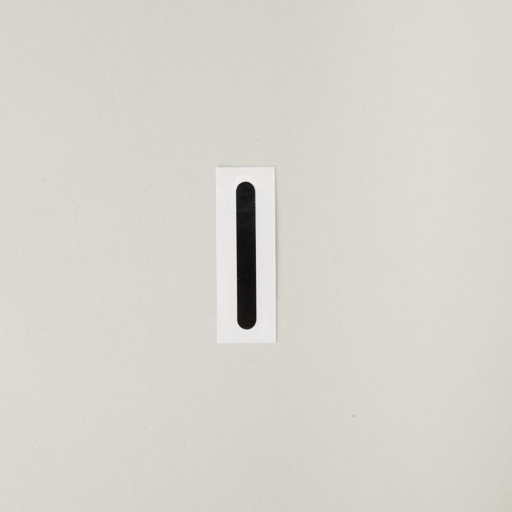 スコッチカル文字 「1」 - THE PROSUS SHOP