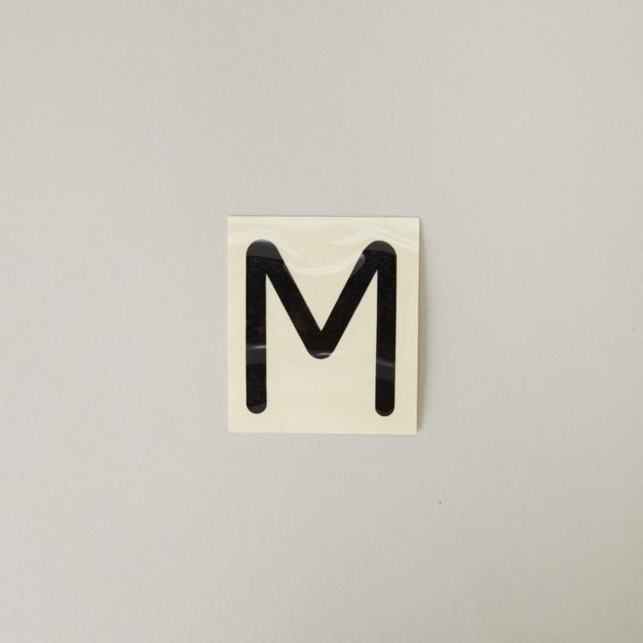【OUTLET】スコッチカル文字 「M」 - THE PROSUS SHOP