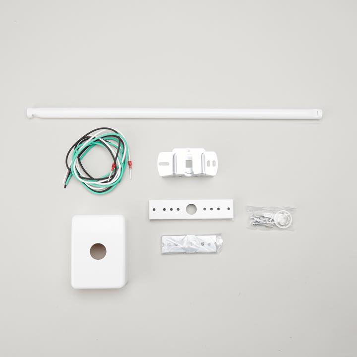 誘導灯吊具(角タイプ) FP01650C 500mm