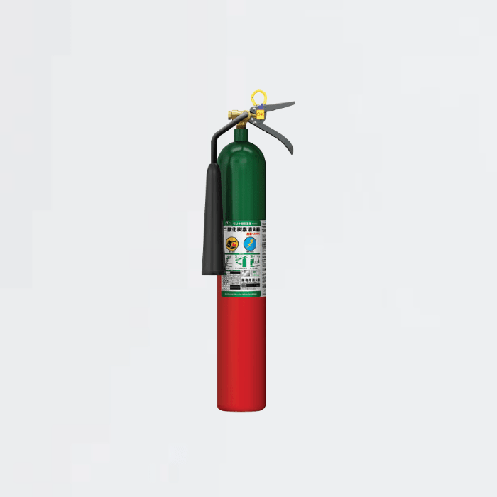 二酸化炭素消火器 MCF-5(リサイクルシール付) - THE PROSUS SHOP