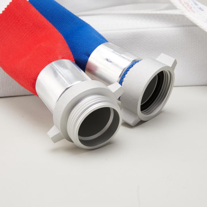 横井ホース 50φ×20m ネジ 0.9MPa(丸巻)