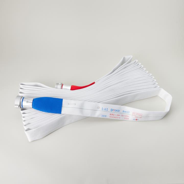 横井ホース 50φ×20m ネジ1.3MPa(折畳)