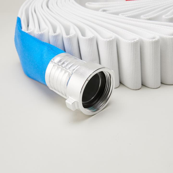 コンバットホース 50φ×20m ネジ 0.9MPa(丸巻)