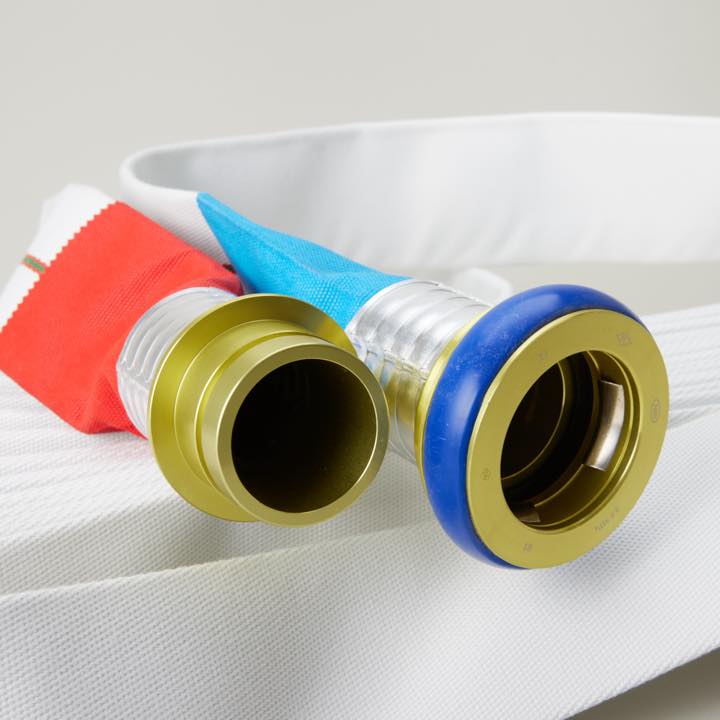 コンバットホース 65φ×20m差込1.3MPa(折畳)