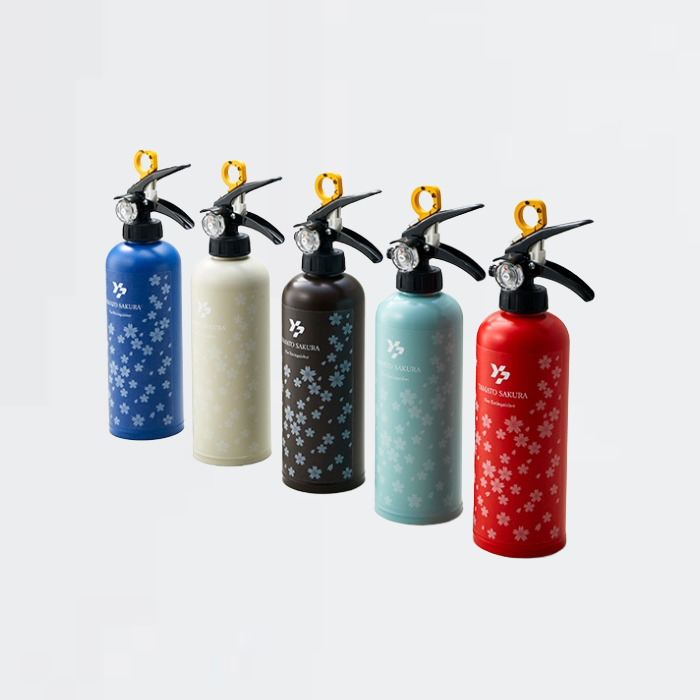 住宅用強化液消火器 SAKURA YTK-1S(リサイクルシール付)