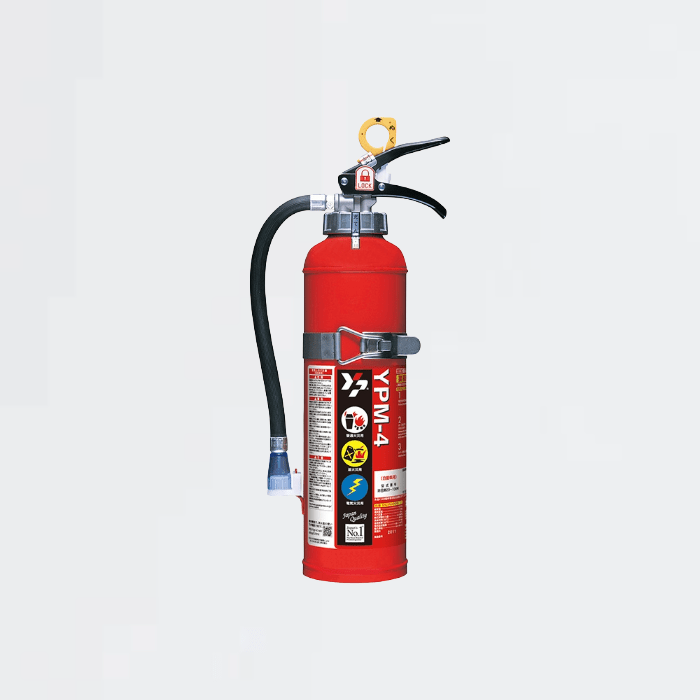 自動車用消火器 YPM‐4 加圧(リサイクルシール付) - THE PROSUS SHOP