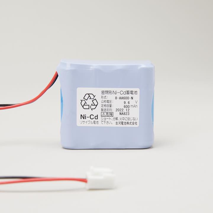 R型表示機用電池 9.6V 0.6AH - THE PROSUS SHOP
