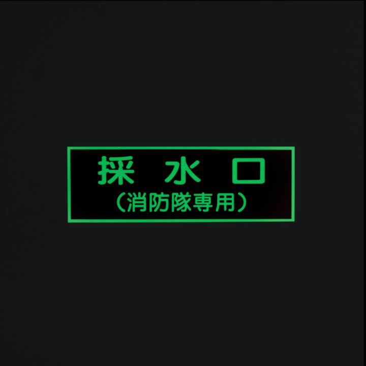 標識板 EA9「採水口」