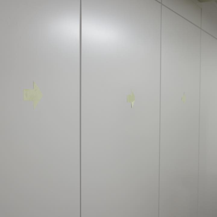 高輝度蓄光ステッカー AFY100(1セット6枚)