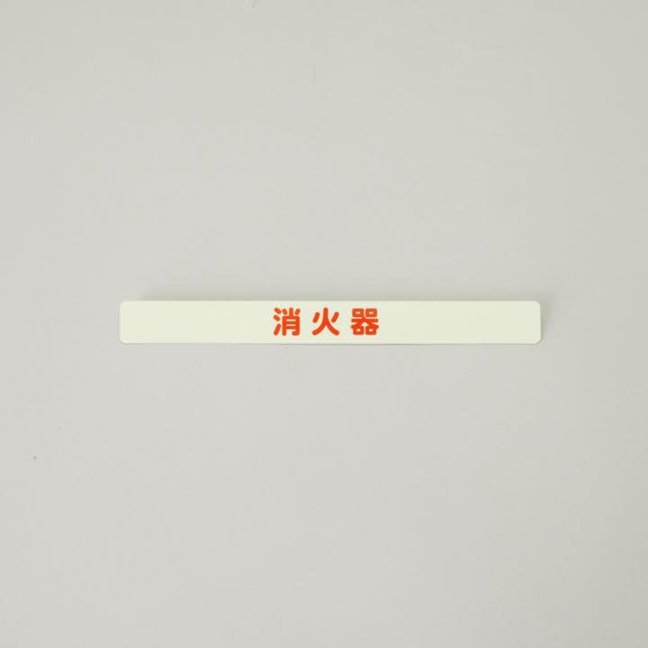 高輝度蓄光ステッカー AFFE220 (1セット10枚)