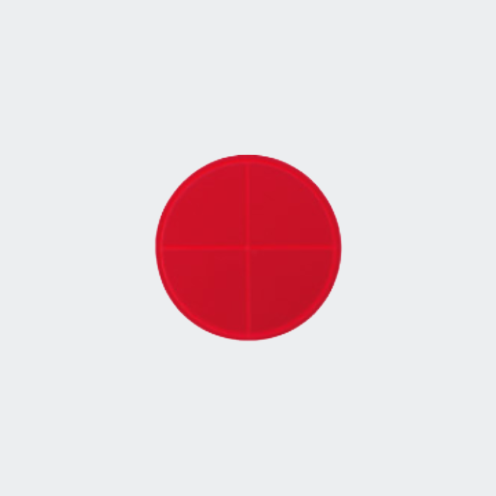 送水口･採水口用割板 108Φ 赤色