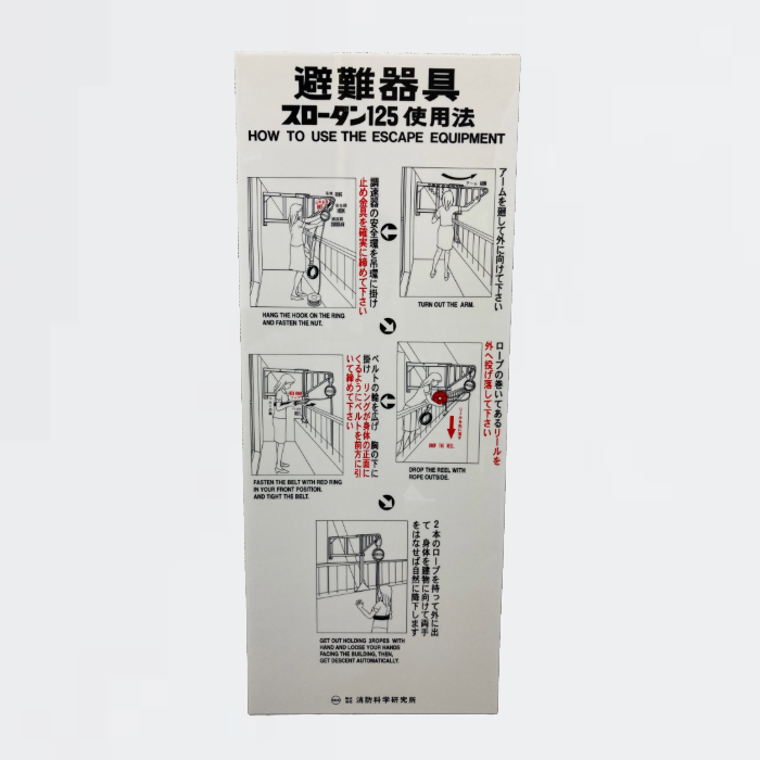 スローダン使用法銘板-13