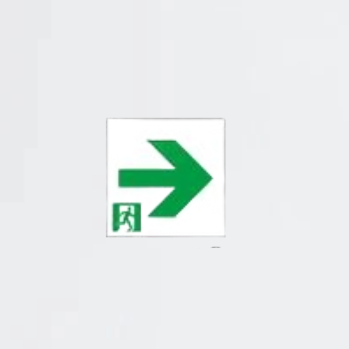A級誘導用パネル 通路 右矢 ET-44713