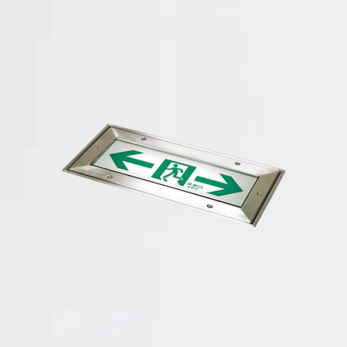 床埋込誘導灯片面C級 FBK-10791-LS17