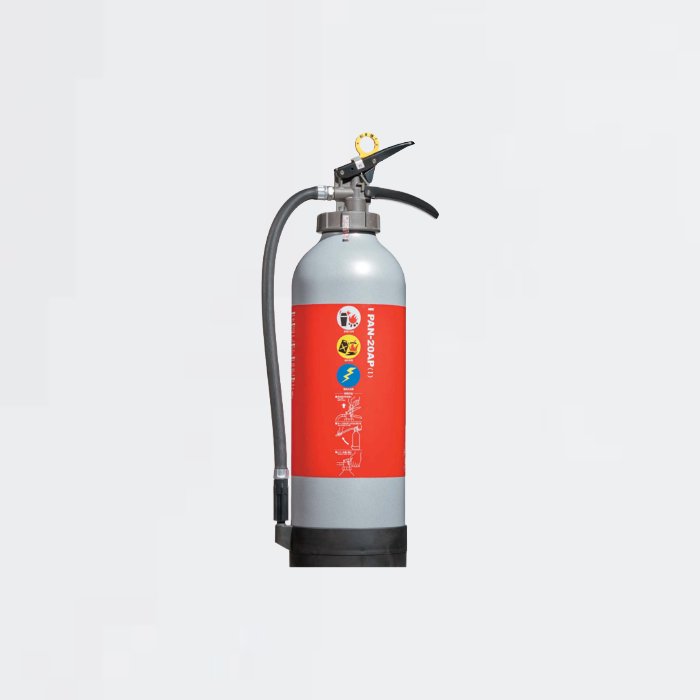 粉末加圧(ｱﾙﾐ製)消火器 PAN-20AP(I)(リサイクルシール付)