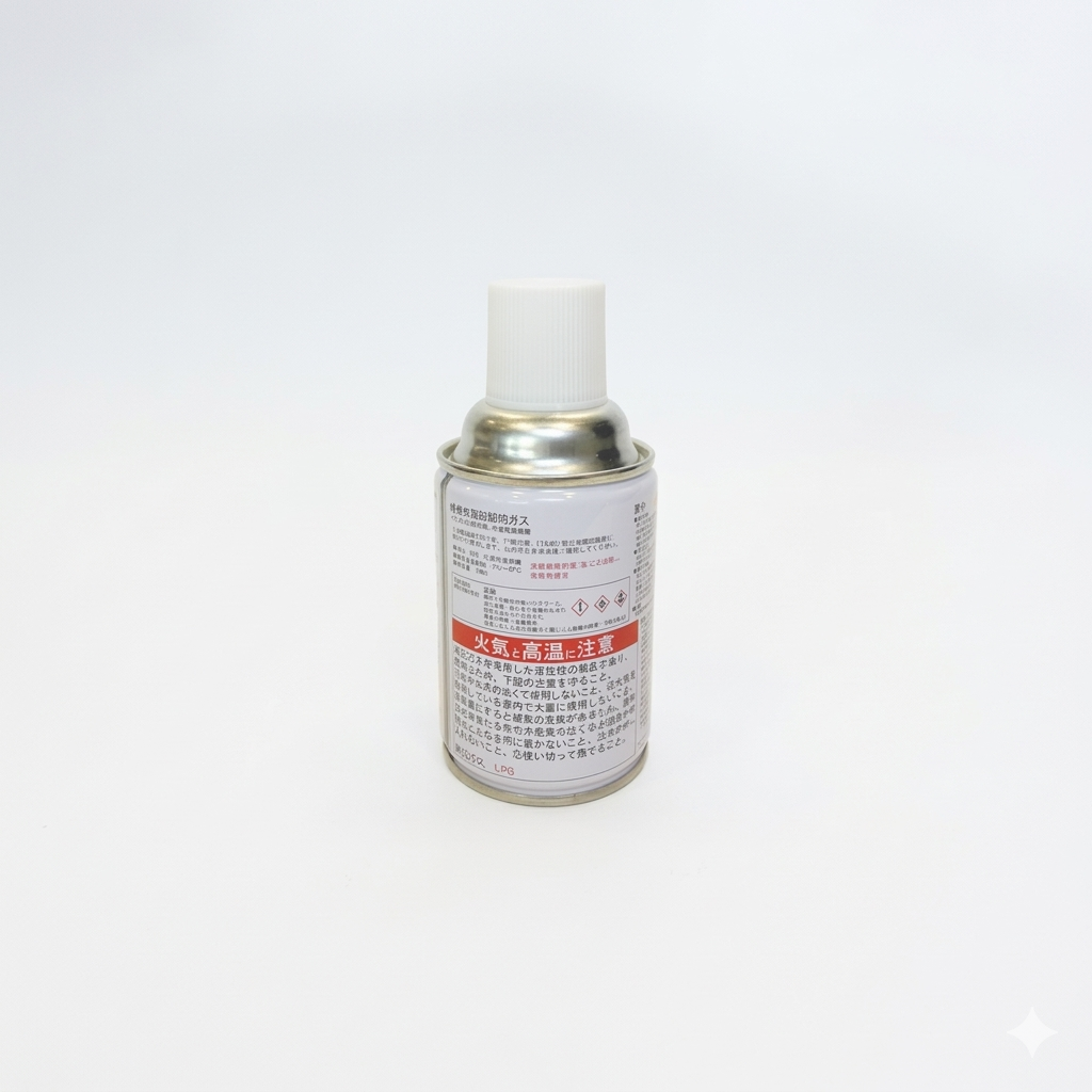 煙感知器試験用ガスボンベ(LPG) - 能美防災株式会社 ｜【消防・防災