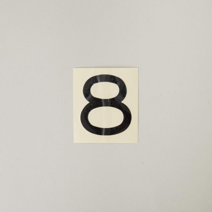 スコッチカル文字 「8」 - THE PROSUS SHOP