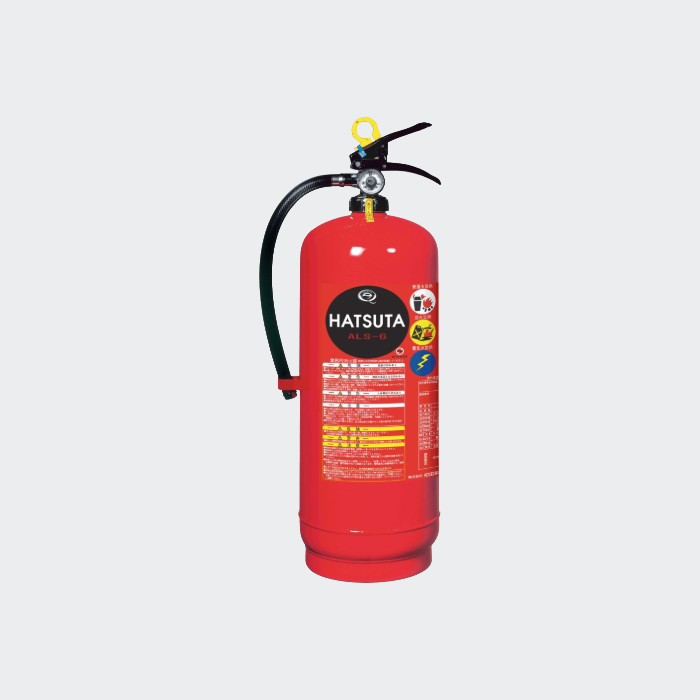 強化液消火器 ALS-6(リサイクルシール付き)
