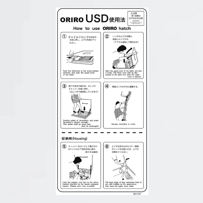 使用法銘板ハッチUSD型用（縦）NKH-02T - THE PROSUS SHOP
